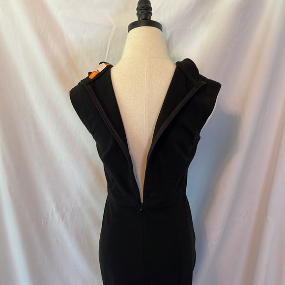 Cowl Neck Fitted LBD with Pockets - Picture 6 of 6
